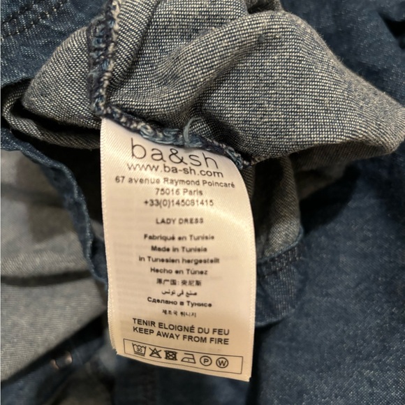 Ba&sh Limi Midi Dress Size S - Picture 10 of 16